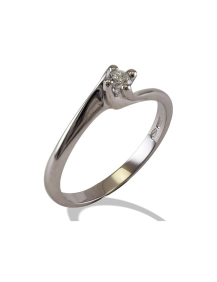Ring Gemoro Woman in White Gold Diamante 0.32 Ct SS699BIA32 - SS699BIA32